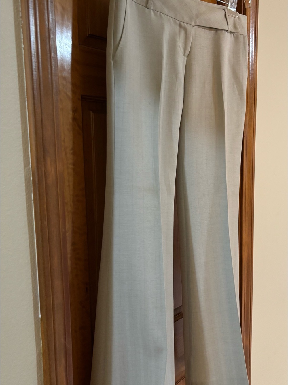 Marineblu Light Gray Tailored Trousers - Picture 11 of 14